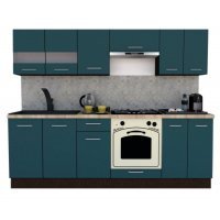 Bucatarie MARINA NEW 240 2B Wenge / Decor 0244